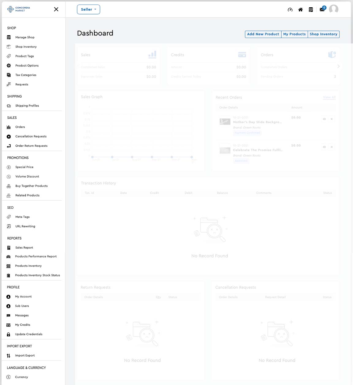 Dashboard Overview